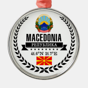 Macedonia Metalen Ornament