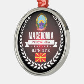 Macedonia Metalen Ornament (Links)