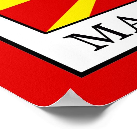 Macedonia Poster (Hoek)