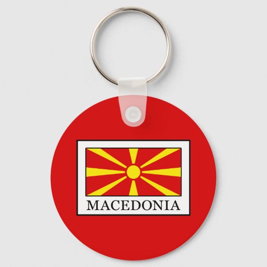 Macedonia Sleutelhanger (Voorkant)