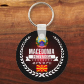 Macedonia Sleutelhanger (Voorkant)