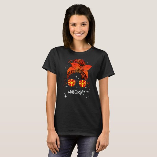 Macedonia   t-shirt (Voorkant volledig)