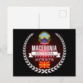 Macedonië Briefkaart (Voorkant / Achterkant)