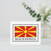 Macedonië Briefkaart (Staand voorkant)