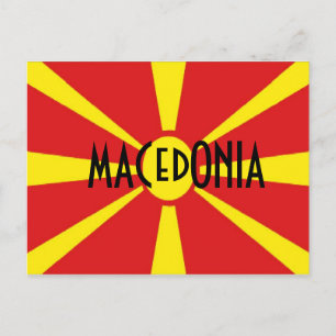 Macedonië-briefkaart Briefkaart