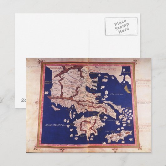 Macedonië en Griekenland Briefkaart (Voorkant / Achterkant)