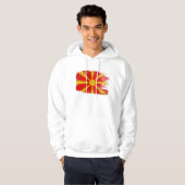 Macedonië Flag Hoodie (Voorkant volledig)