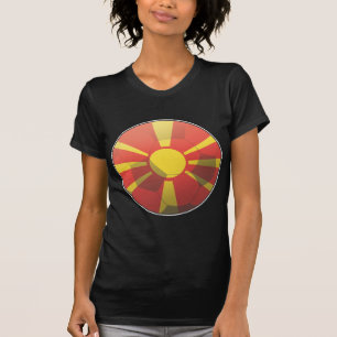 Macedonië-Football T-shirt