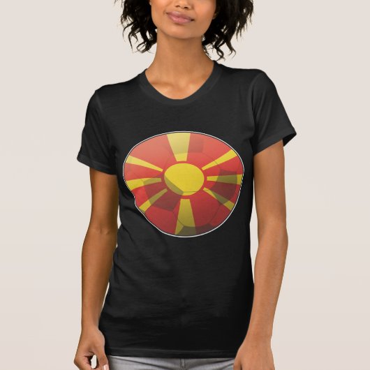 Macedonië-Football T-shirt (Voorkant)