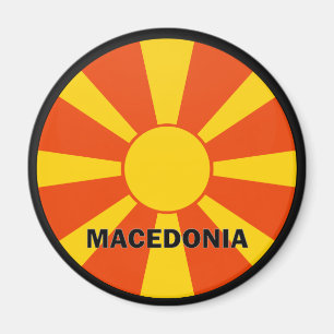 Macedonië - kwaliteitsvlag magneet