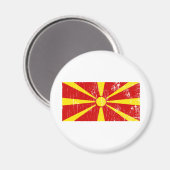Macedonië Magneet (Voorkant / Achterkant)