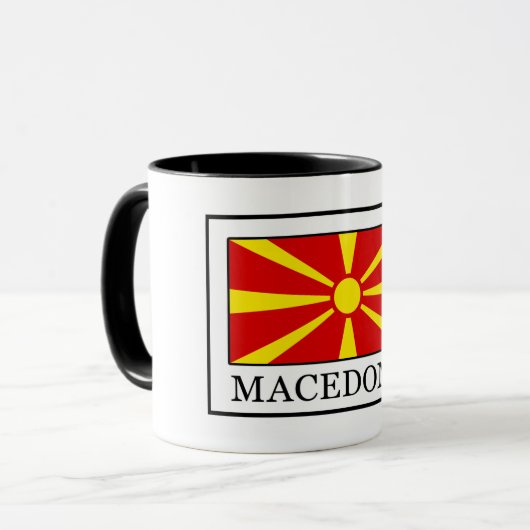 Macedonië Mok (Voorkant links)