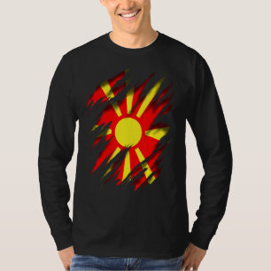 Macedonië Noord-Macedonië T-shirt