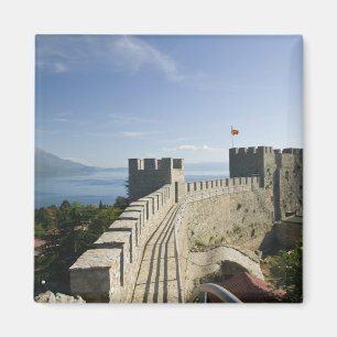 MACEDONIË, Ohrid. Kasteel van Car Samoil - Kasteel Magneet