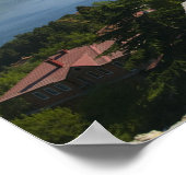 MACEDONIË, Ohrid. Kasteel van Car Samoil - Kasteel Poster (Hoek)