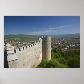 MACEDONIË, Ohrid. Kasteel van Samoil / Poster (Voorkant)