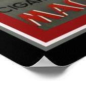 "Macedonië Sigaretten" Art Deco Poster (Hoek)