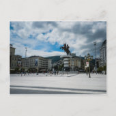 Macedonië Square, Skopje Briefkaart (Voorkant)