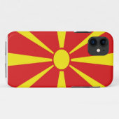 Macedonië Vlag Case-Mate iPhone Case (Achterkant (horizontaal))
