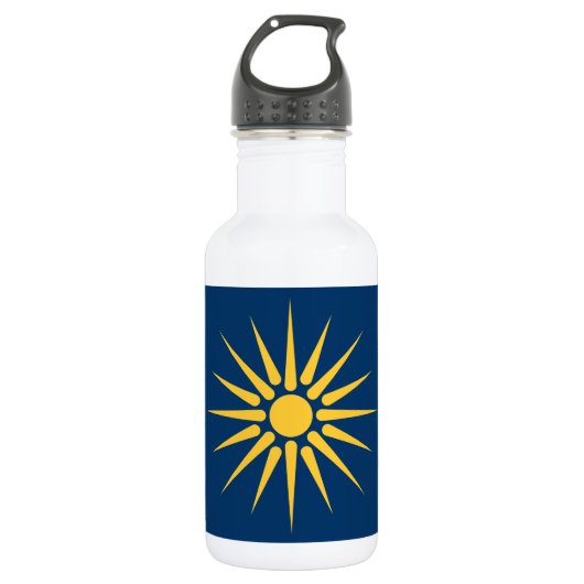 Macedonië Vlag Liberty Fles (Voorkant)