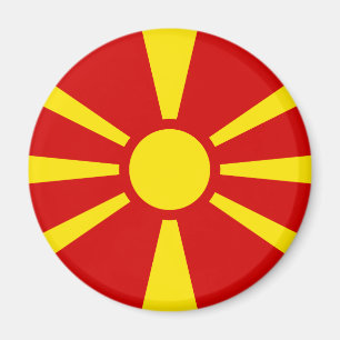 Macedonië-vlag Magnet