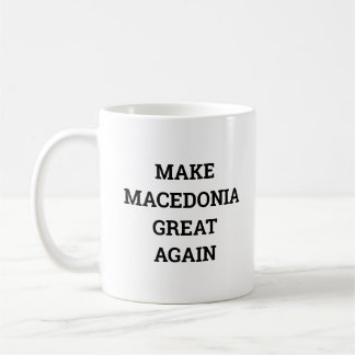 Macedonië weer geweldig koffiemok