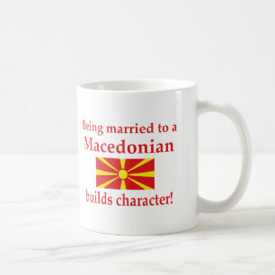 Macedonisch bouwt karakter koffiemok