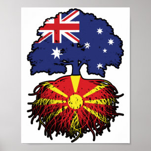 Macedonische Australische Australische boom Poster