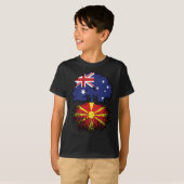 Macedonische Australische Australische boom T-shirt (Voorkant volledig)