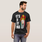 Macedonische en Mexicaanse DNA-vlag voor het erfgo T-shirt (Voorkant volledig)