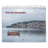 Macedonische fotokalender kalender (Hoes)