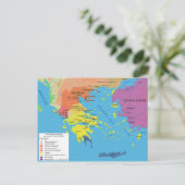 Macedonische kaart bij de dood van Philip II 336 B (Staand voorkant)