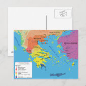 Macedonische kaart bij de dood van Philip II 336 B (Voorkant / Achterkant)