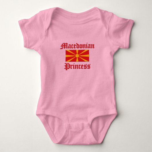 Macedonische prinses romper (Voorkant)
