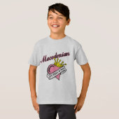 Macedonische prinses t-shirt (Voorkant volledig)