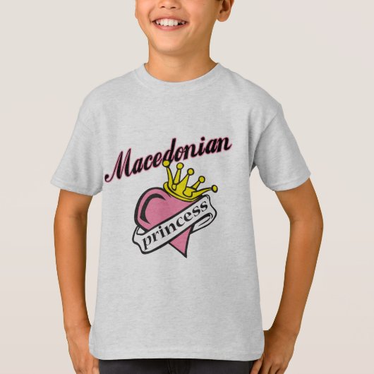 Macedonische prinses t-shirt (Voorkant)
