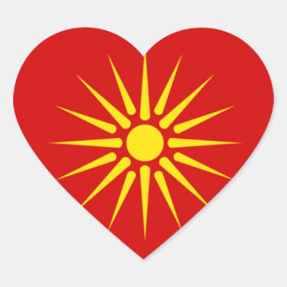 Macedonische zon Sticker