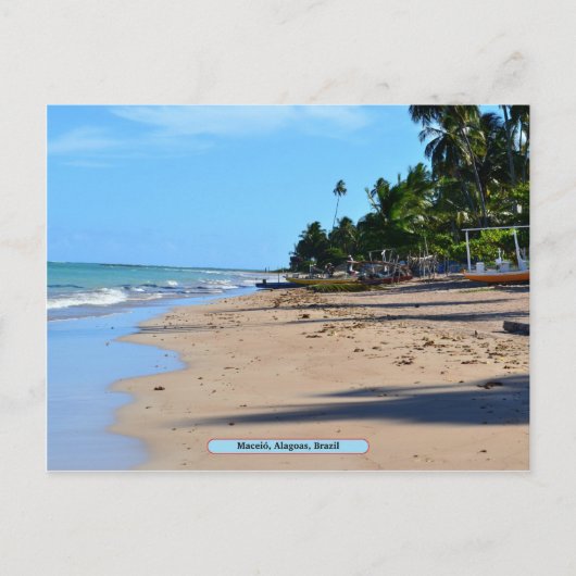 Maceió, Alagoas, Brazilië Briefkaart (Voorkant)