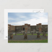 Macellum (markten) in de Oude Pompeii Briefkaart (Voorkant / Achterkant)