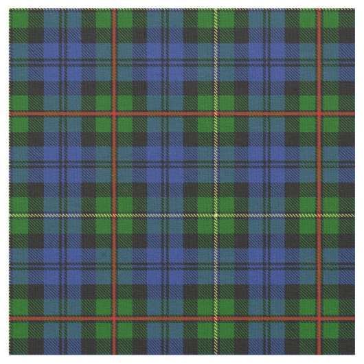 MacEwan Tartan Print Stof (Close Up)