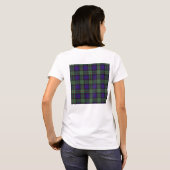 Macewen clan Pset Scottish tartan T-shirt (Achterkant volledig)