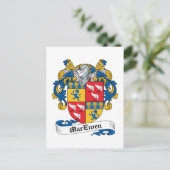 MacEwen Family Crest Briefkaart (Staand voorkant)