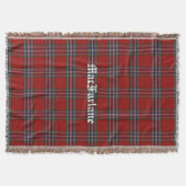 MacFarlane Clan Tartan heeft een aangepaste wand Deken (Voorkant)