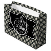MacFarlane Modern Schotse Tartan Kerstmis Groot Cadeauzakje (Achterkant Gekanteld)