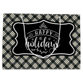 MacFarlane Modern  Scottish Tartan Christmas Groot Cadeauzakje (Achterkant)