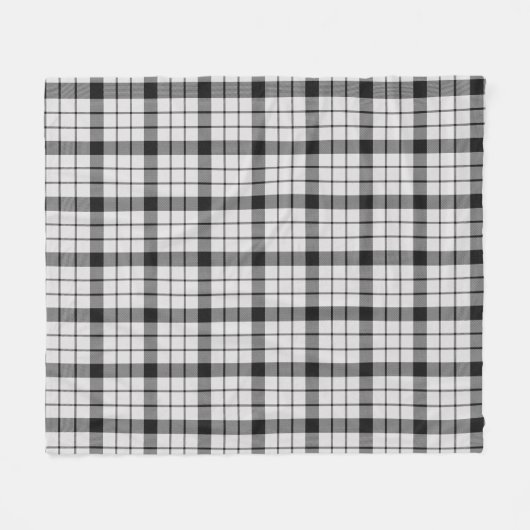MacFarlane Pset Tartan Scottish Clan Pattern Fleece Deken (Voorkant (Horizontaal))