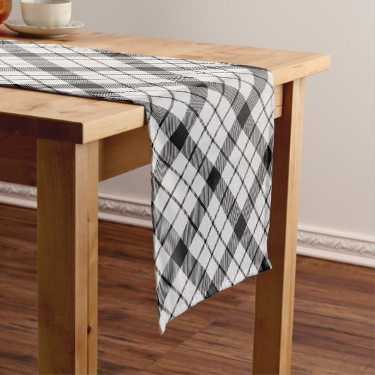 MacFarlane Pset Tartan Scottish Clan Pattern Korte Tafelloper (Voorbeeld)