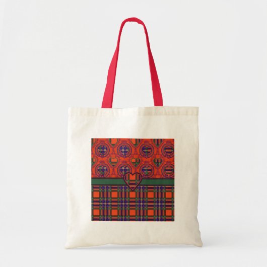 Macfarlane Schotse tartan Tote Bag (Voorkant)