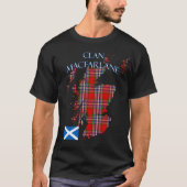 MacFarlane Scottish Clan Tartan Schotland T-shirt (Voorkant)