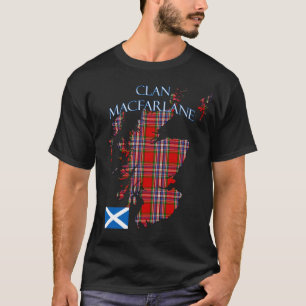 MacFarlane Scottish Clan Tartan Schotland T-shirt